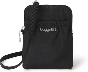Baggallini Bryant Pouch Small Crossbody Bag for Women - Phone Purse with Crossbody Strap - Lightweight Crossbody Pouch