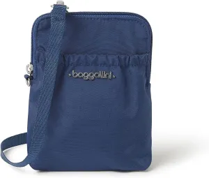 Baggallini Bryant Pouch Small Crossbody Bag for Women - Phone Purse with Crossbody Strap - Lightweight Crossbody Pouch