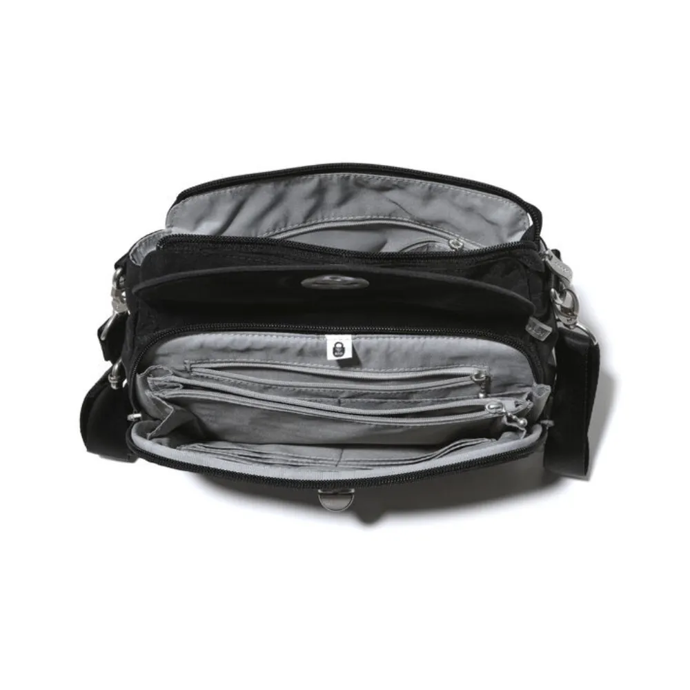 Baggallini Calais Black Crossbody Bag (Women's)
