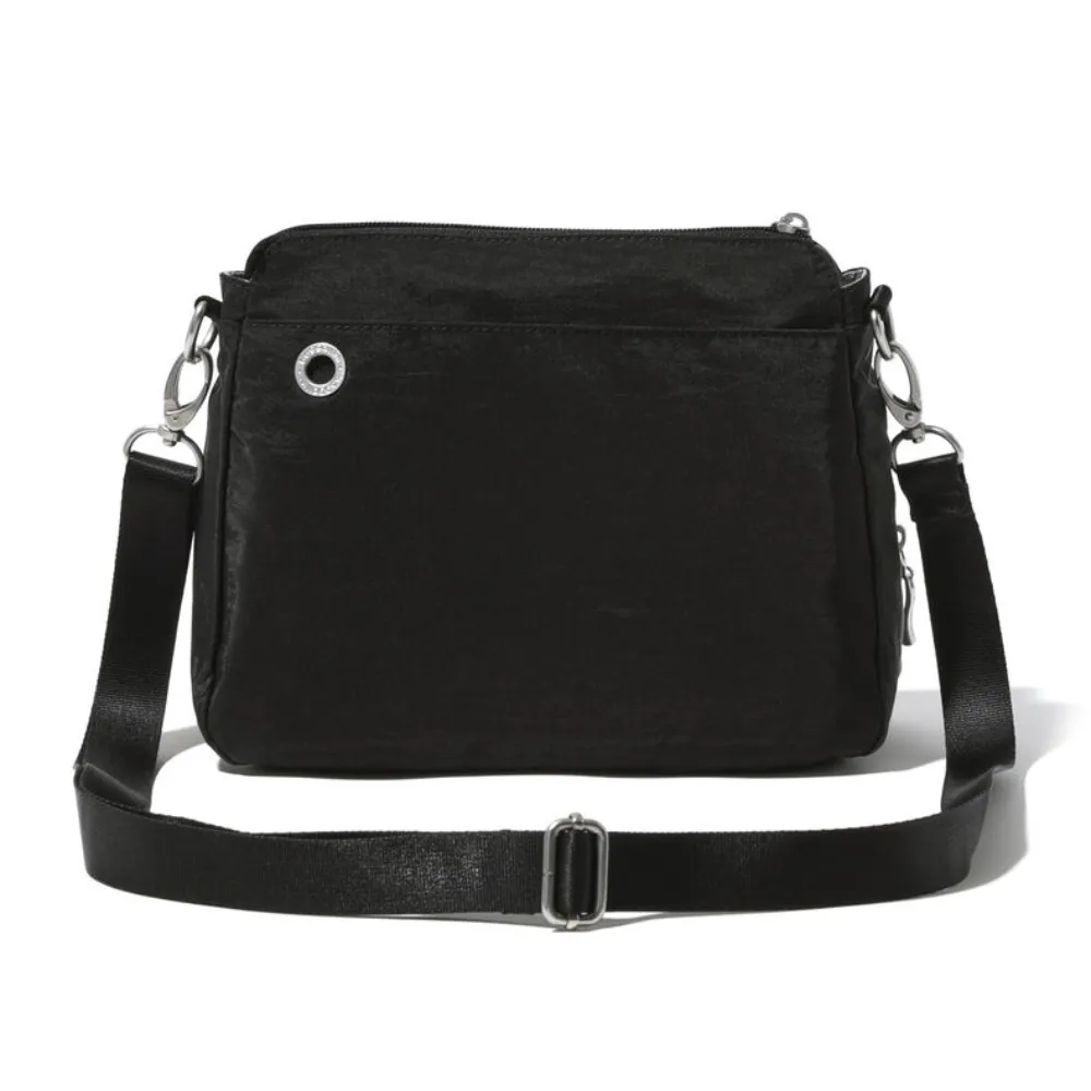 Baggallini Calais Black Crossbody Bag (Women's)