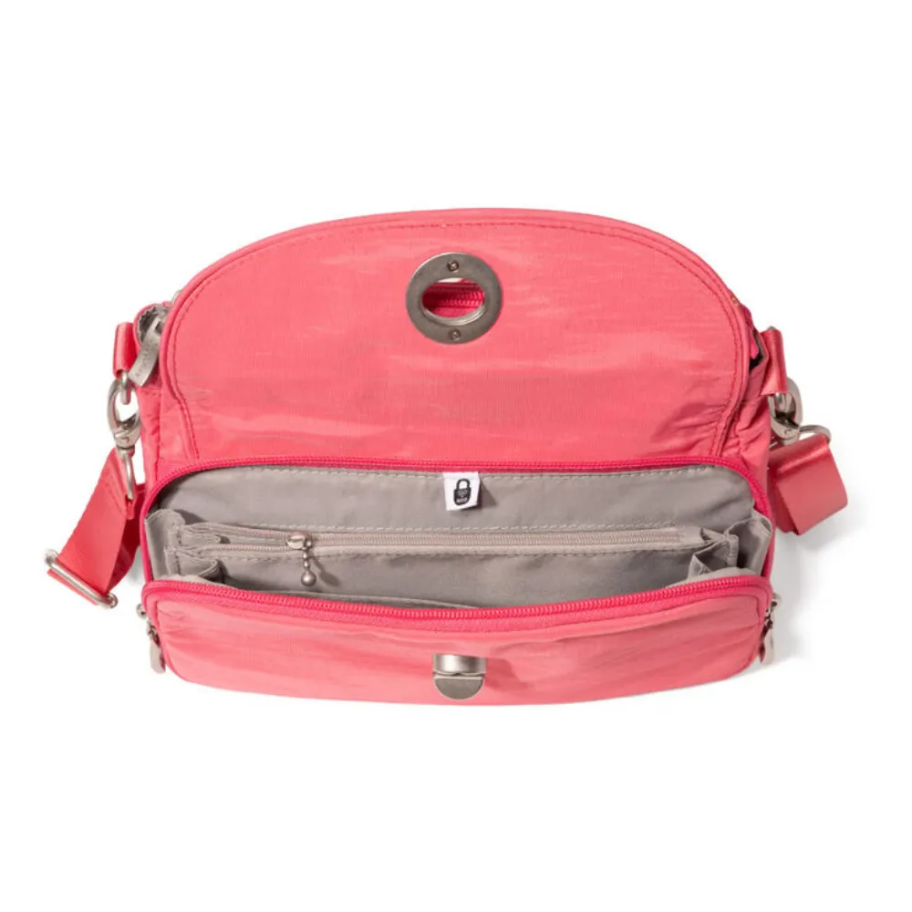 Baggallini Calais Flamingo Crossbody Bag (Women's)