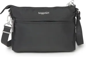 Baggallini Securtex Anti-Theft Memento Crossbody Bag