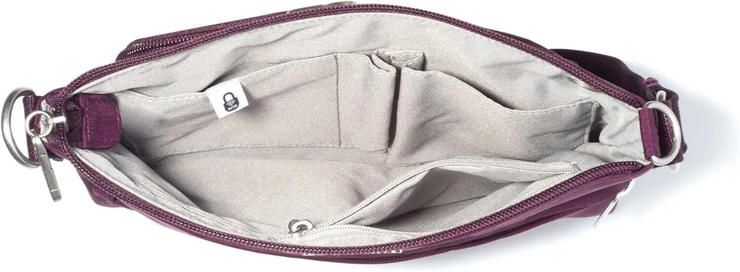 Baggallini Securtex Anti-Theft Memento Crossbody Bag