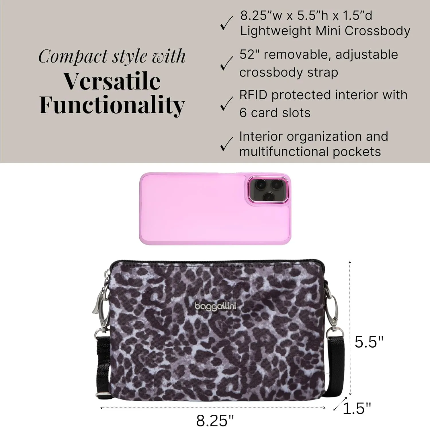 Baggallini The Only Mini Bag