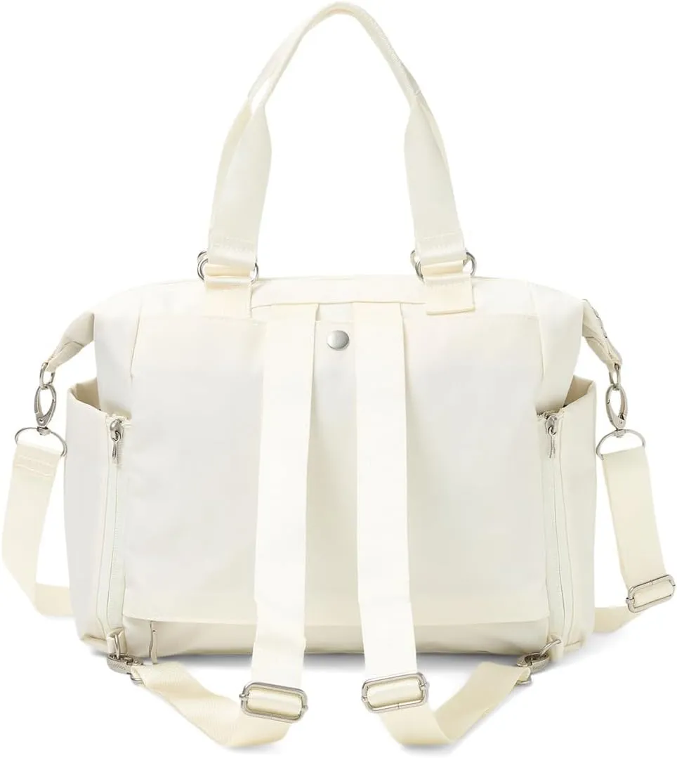 Baggallini Trifecta Convertible Backpack Crossbody Tote Bag-11x12 Lightweight Travel Bag W/RFID Phone Wristlet