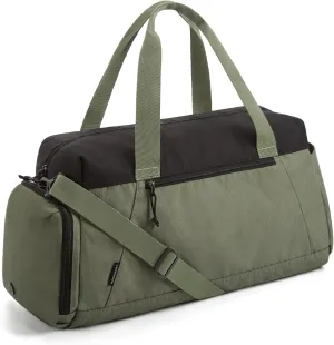 BAGSMART Gym Bags for Men Women, Foldable Travel Duffle Bag, Lightweight Weekender Duffel Bag With Shoe Compartment, Water Resistant Workout Duffle Sports Bag for Travel Yoga, Army Green