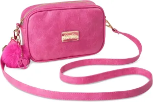 Barbie Messenger Bag for Girls, Shoulder Bag with Adjustable Strap