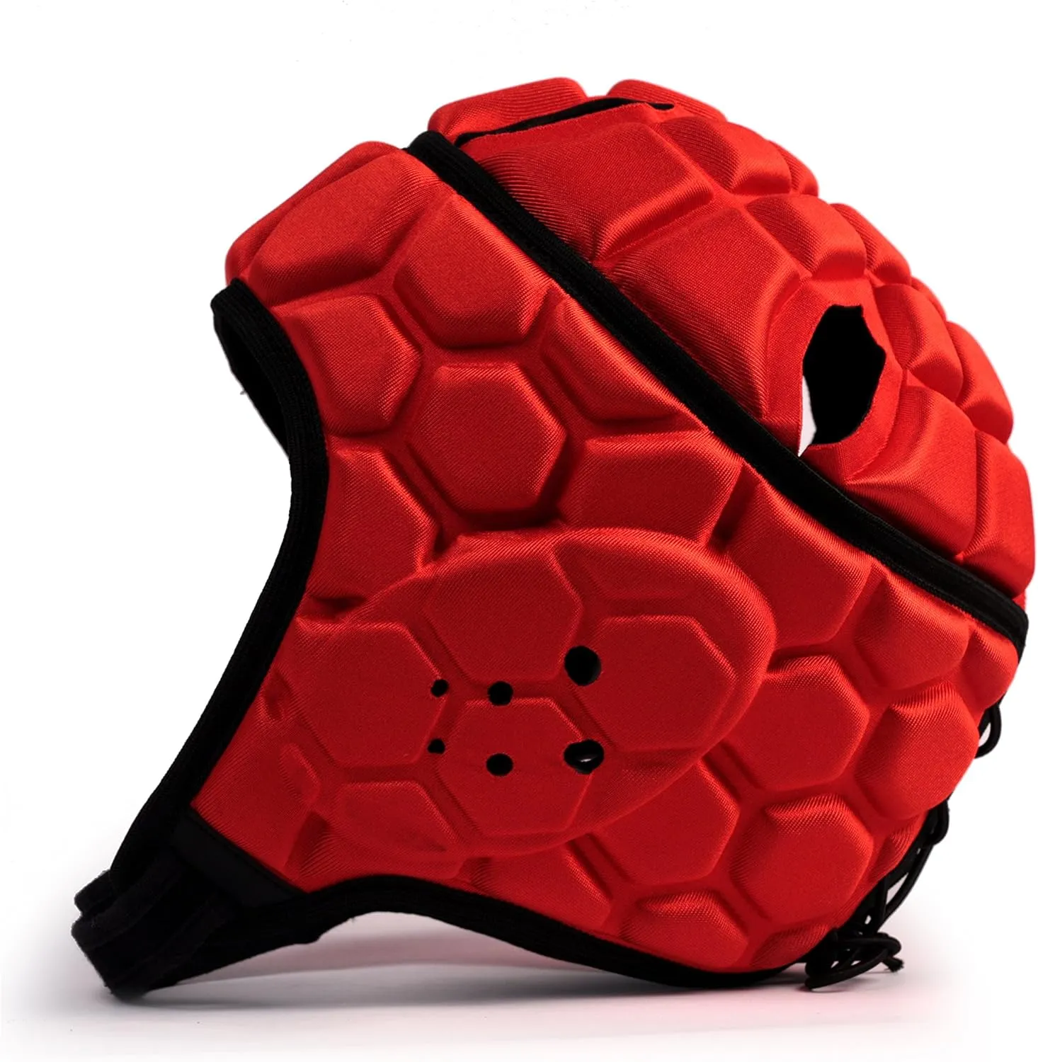 BARNETT Heat Pro Helmet - Soft Padded Headgear - Rugby -Flag Football - Youth and Adult Sizing 7 on 7-7v7 Soft Shell- Epilepsy Head Fall Protection