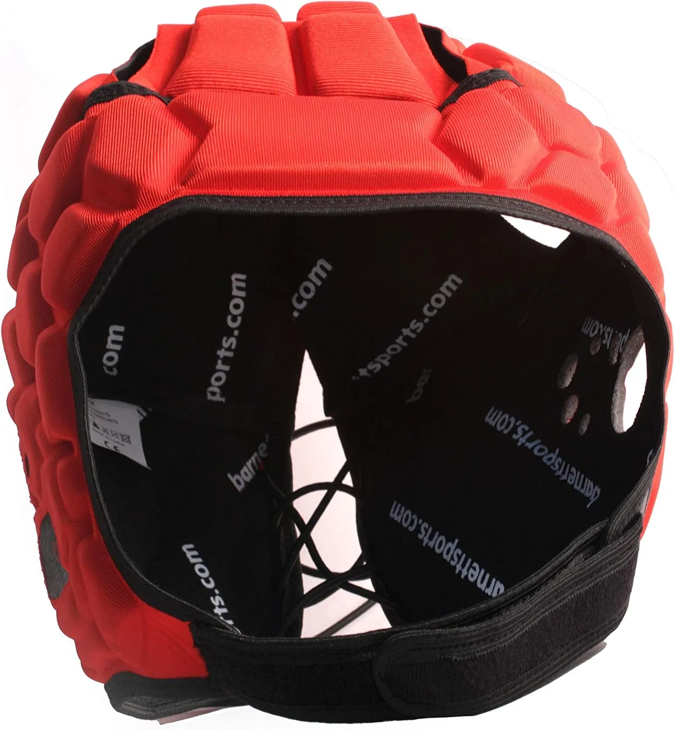 BARNETT Heat Pro Helmet - Soft Padded Headgear - Rugby -Flag Football - Youth and Adult Sizing 7 on 7-7v7 Soft Shell- Epilepsy Head Fall Protection