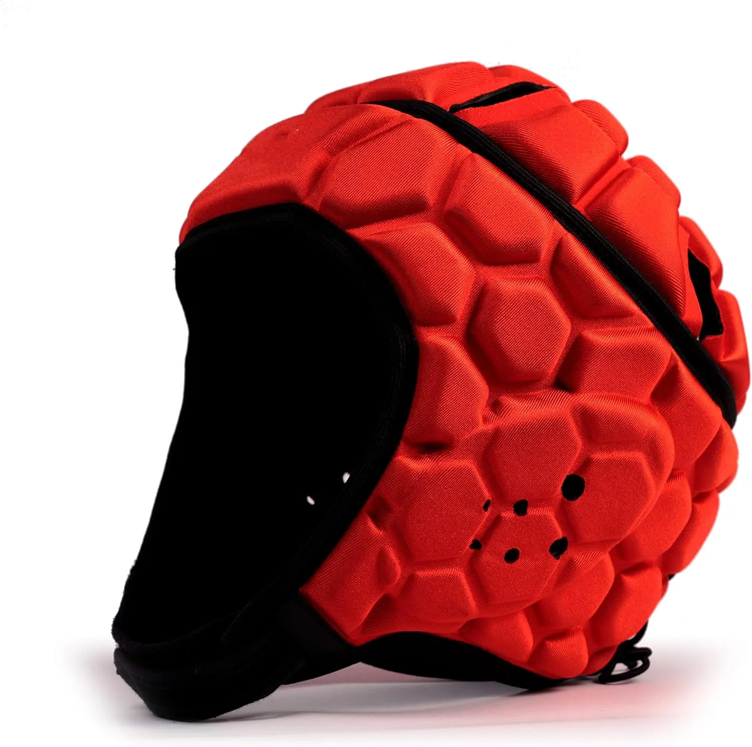 BARNETT Heat Pro Helmet - Soft Padded Headgear - Rugby -Flag Football - Youth and Adult Sizing 7 on 7-7v7 Soft Shell- Epilepsy Head Fall Protection