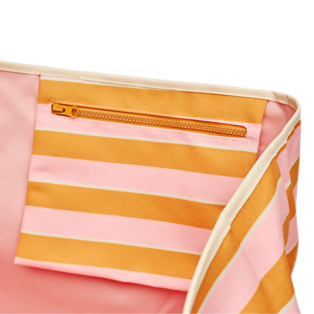 Base Supply | Beach Base | Pink/Mustard Stripe
