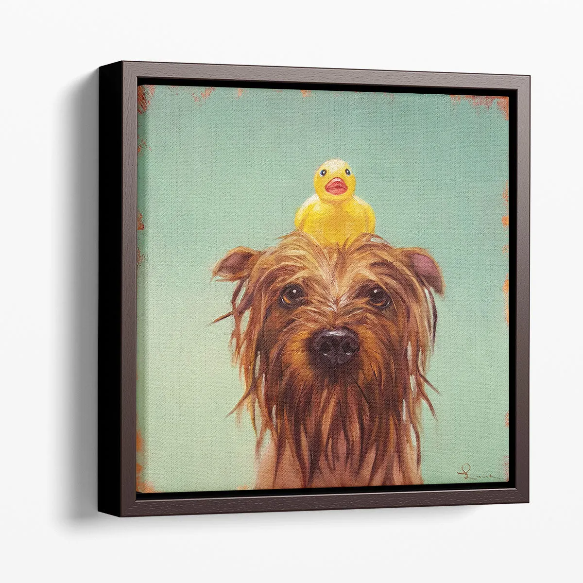 Bath Time - Canvas Print Wall Art