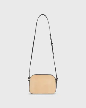 Bea Crossbody Bag in Camel Suede