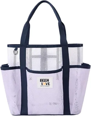 Beach Woven Crochet Bag for Women Straw Hobo Mesh Tote Knit Bags, for Daily Picnic Summer Holiday Travel Vacation