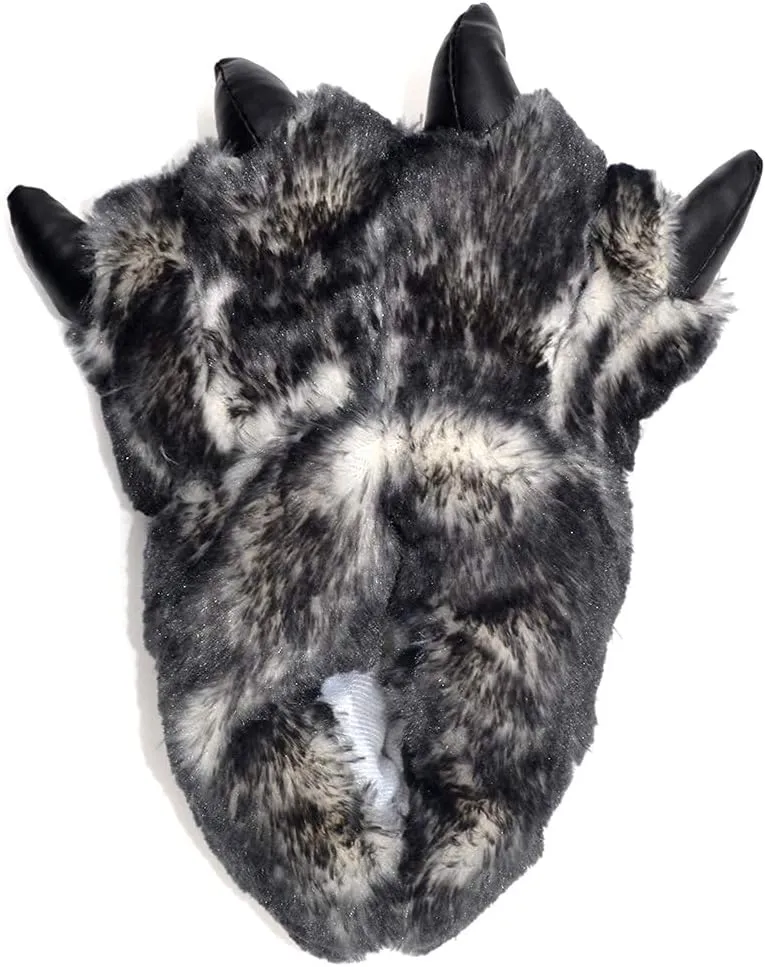 Bear House Slippers - Adult Monster Couple Paw Slippers