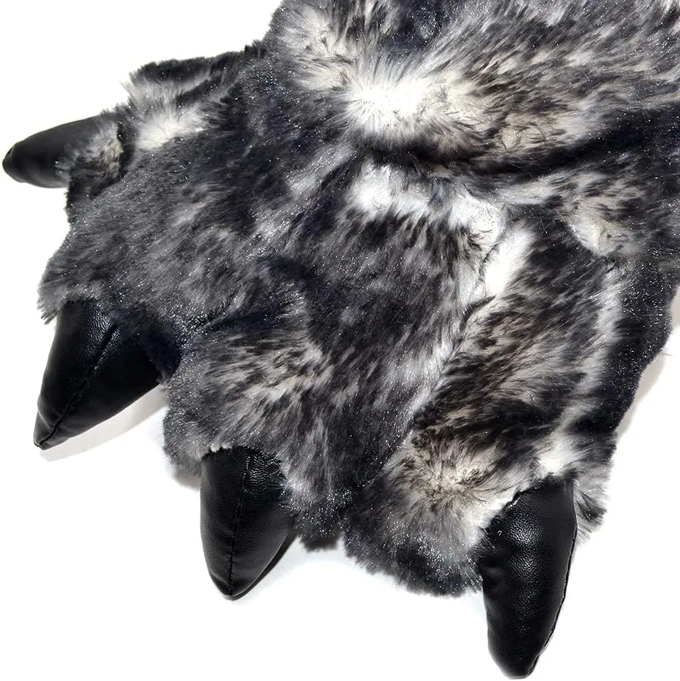 Bear House Slippers - Adult Monster Couple Paw Slippers