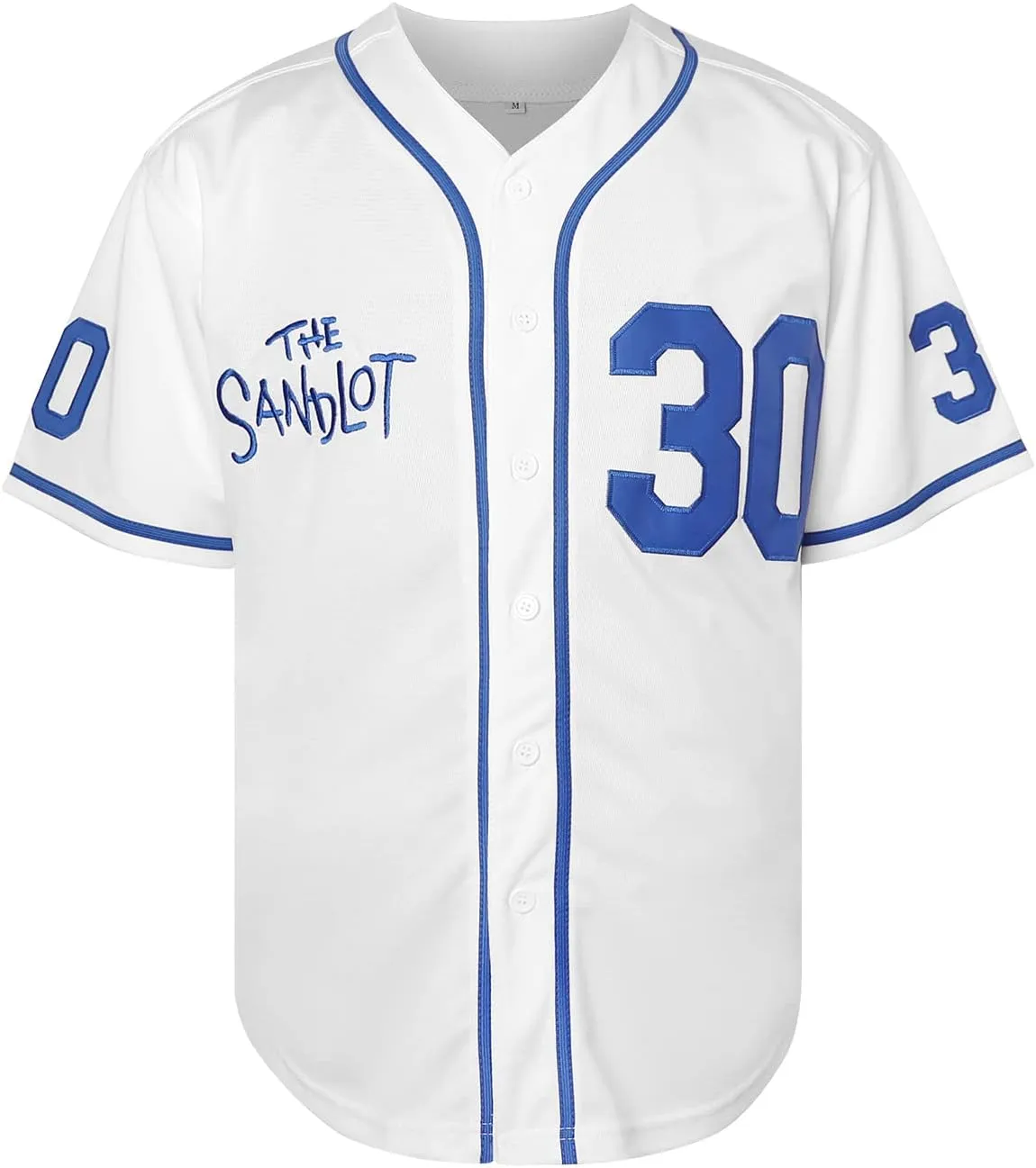 Benny The Jet Rodriguez The Sandlot Baseball Jersey, Michael Squints Palledorous Alan Yeah-Yeah McClennan Men's Jersey S-3XL