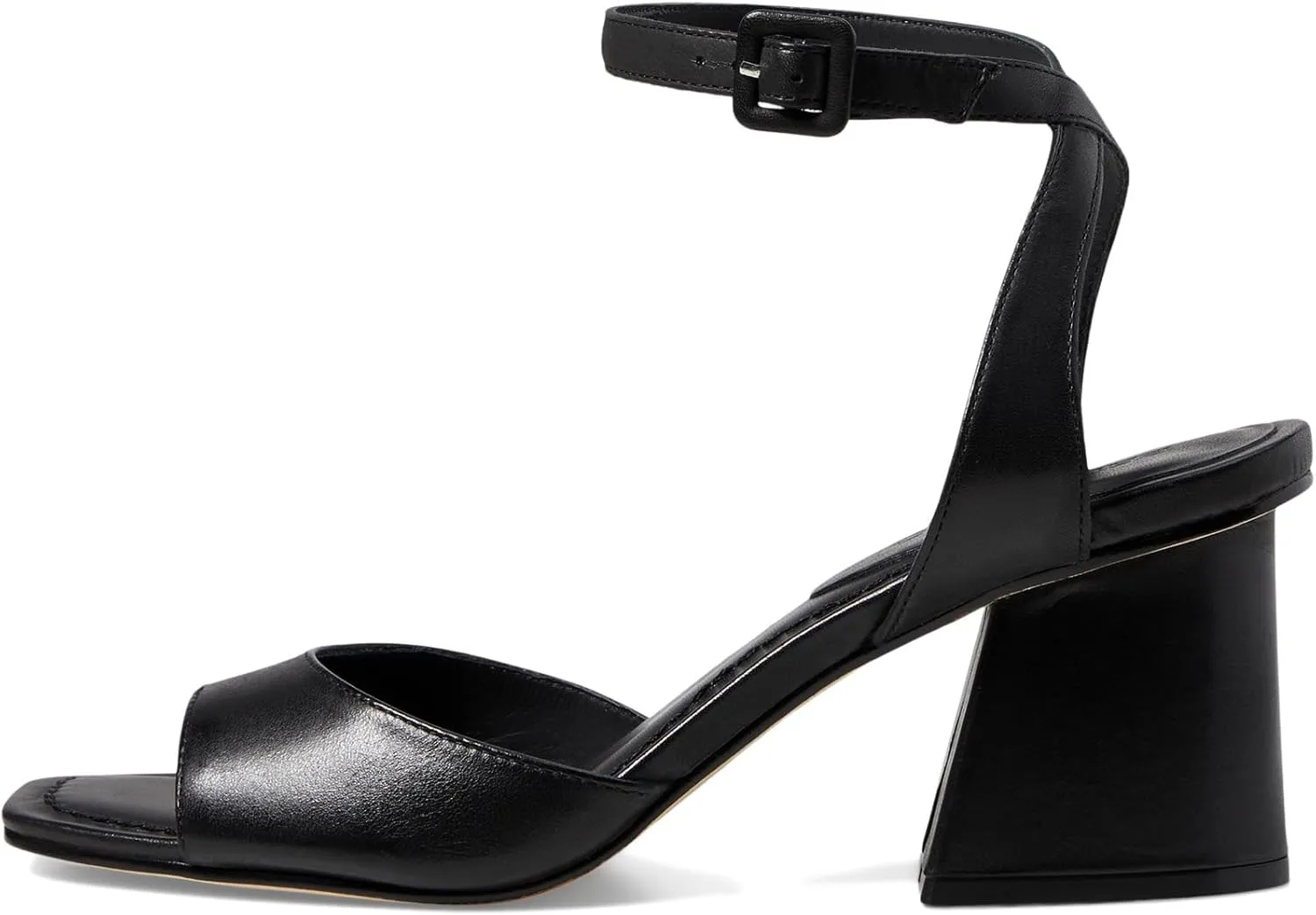 Bernardo Nyack - Heels for Women - Solid Block Heel - Leather Outsole - Ankle Strap - Buckle Closure