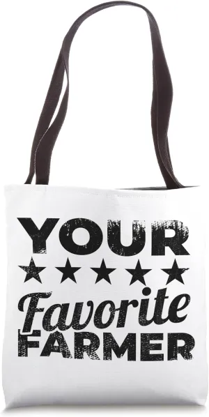 Best Farmer Ranching Animal Husbandry Tote Bag