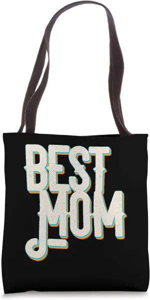 Best Mom Vintage Style Iconic Love Tote Bag