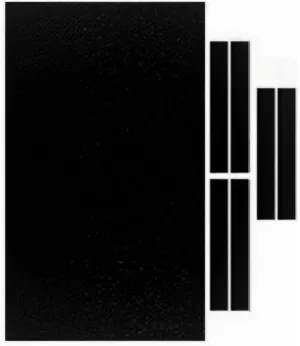 Billiard Cloth - Professional Pool Table Felt fits Standard 9 Foot Table, Snooker Indoor Sports Game Table Cloth with Cushion Cloth Strip (Black)