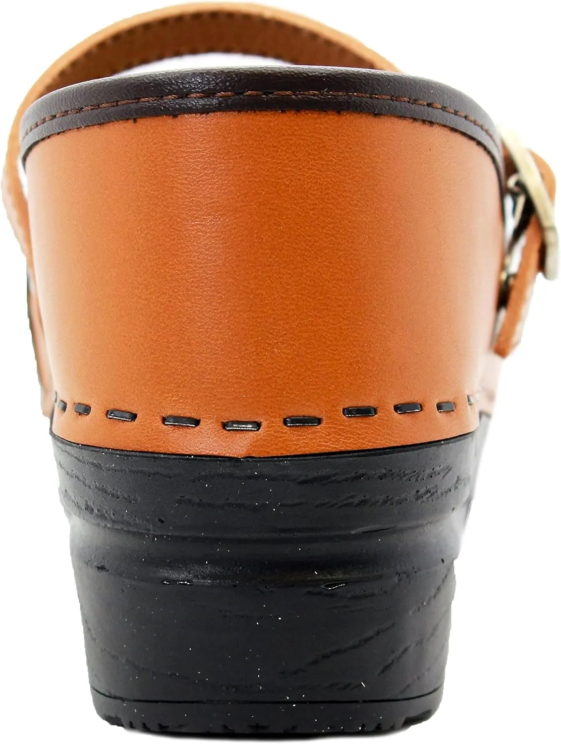 BJORK Swedish Comfort Women's Marcella Mary Jane Leather Clogs