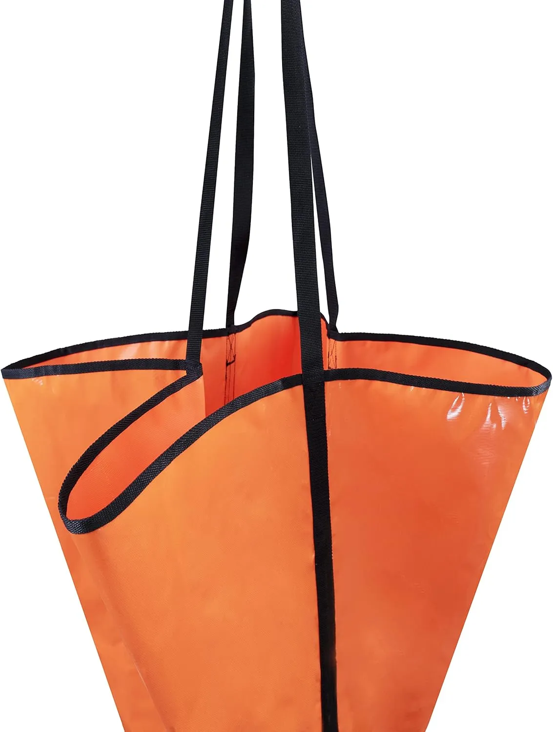 BLUEWING Sea Anchor Drift Sock 840D Nylon 32", 42", 53", 62", 72", 84" Parachute Fishing Drogue for Marine Boat/Jet Ski/Sail Orange/Black/Green/Blue/Yellow