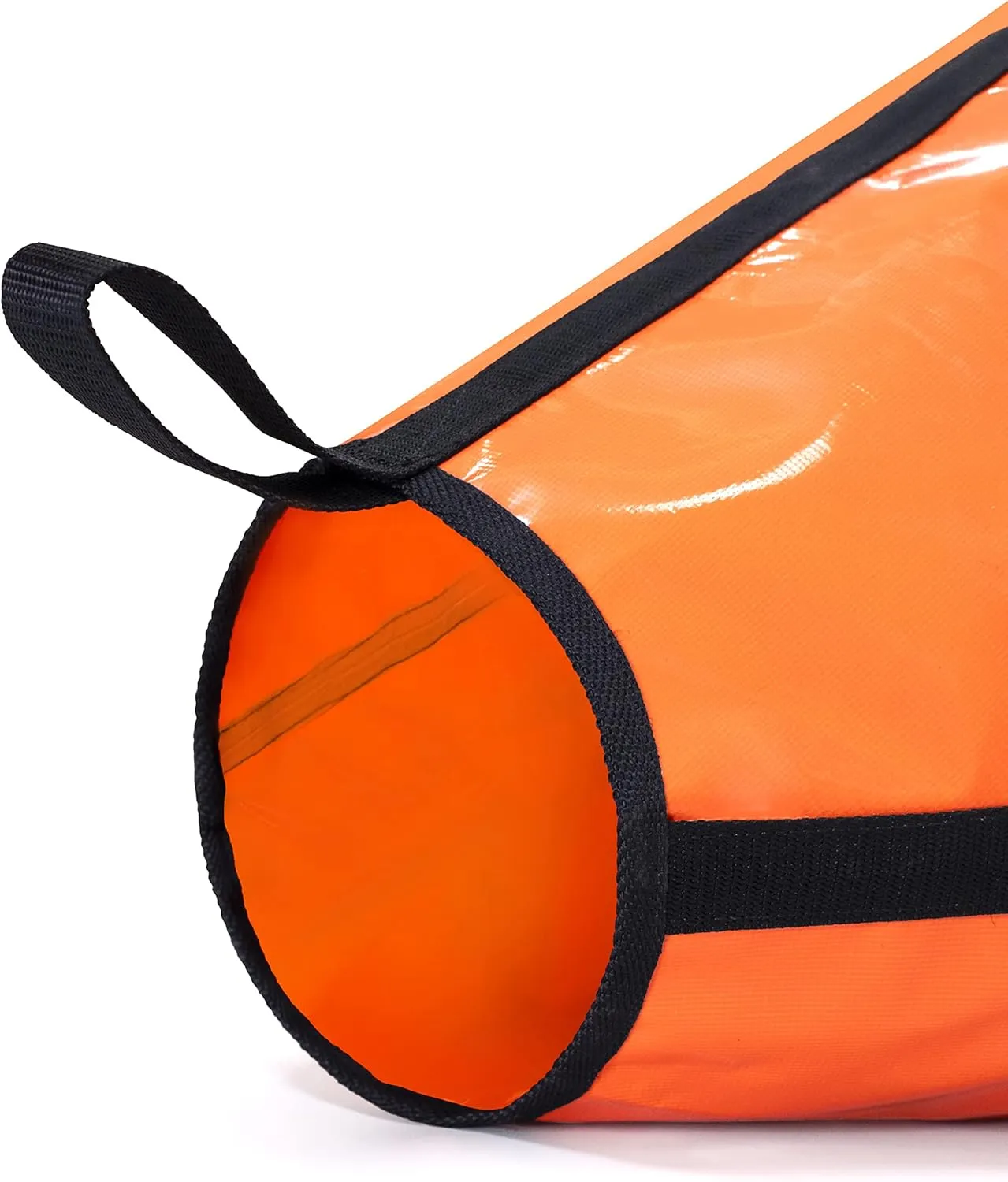 BLUEWING Sea Anchor Drift Sock 840D Nylon 32", 42", 53", 62", 72", 84" Parachute Fishing Drogue for Marine Boat/Jet Ski/Sail Orange/Black/Green/Blue/Yellow