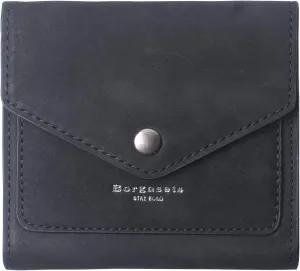Borgasets Small Wallet for Women Genuine Leather RFID Blocking Card Holder Organizer Pocket Compact Bifold Ladies Mini Purse