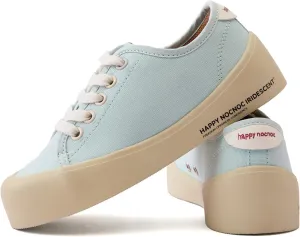 Boys Girls Kids Shoes Lace-up Cupsole Casual Lightweight Canvas Sneakers with Sport Sole
