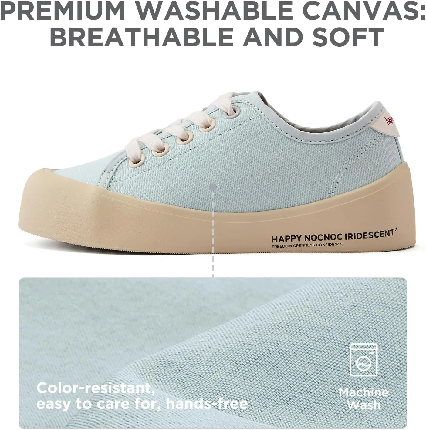 Boys Girls Kids Shoes Lace-up Cupsole Casual Lightweight Canvas Sneakers with Sport Sole