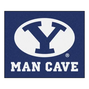 Brigham Young Man Cave Tailgater Rug 5x6