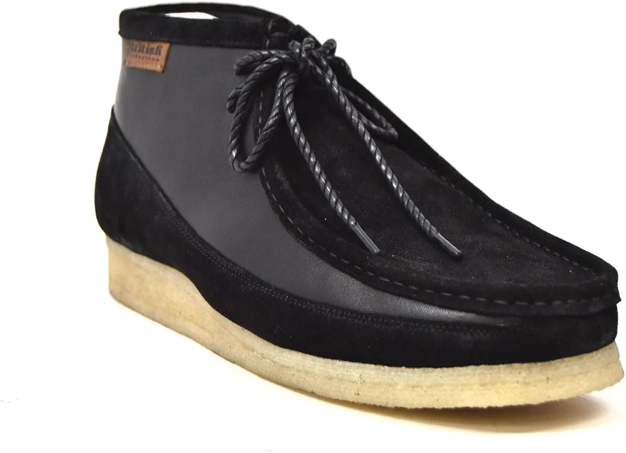 British Collection"Walkers Men Leather and Suede Lace Up