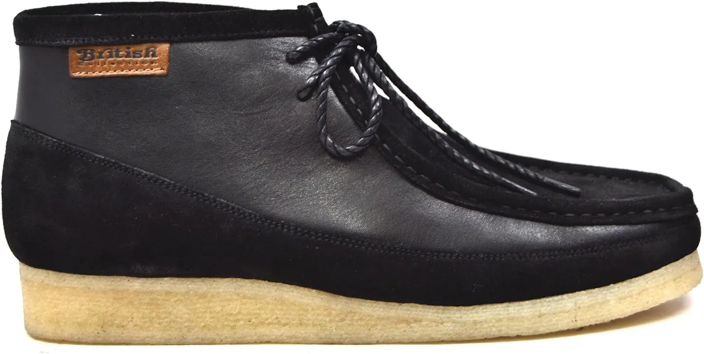 British Collection"Walkers Men Leather and Suede Lace Up