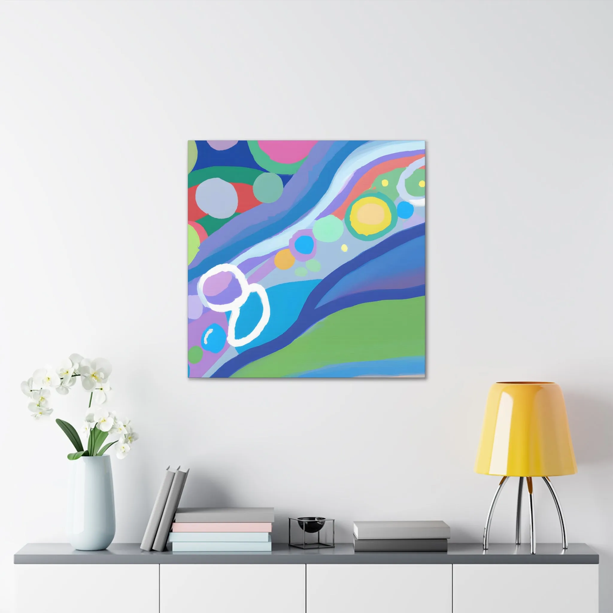 Bubba the Brave Panda - Digital Art Canvas