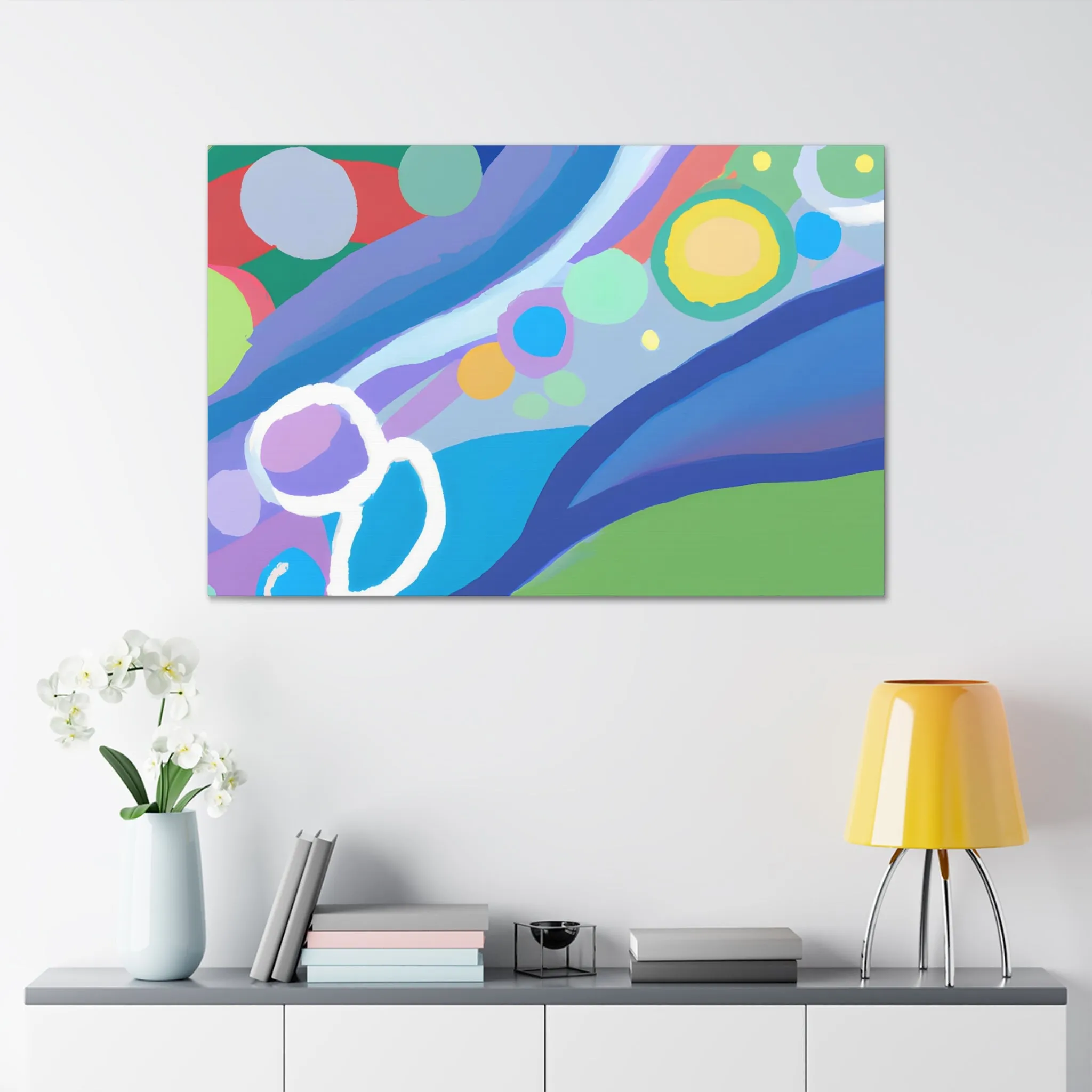 Bubba the Brave Panda - Digital Art Canvas