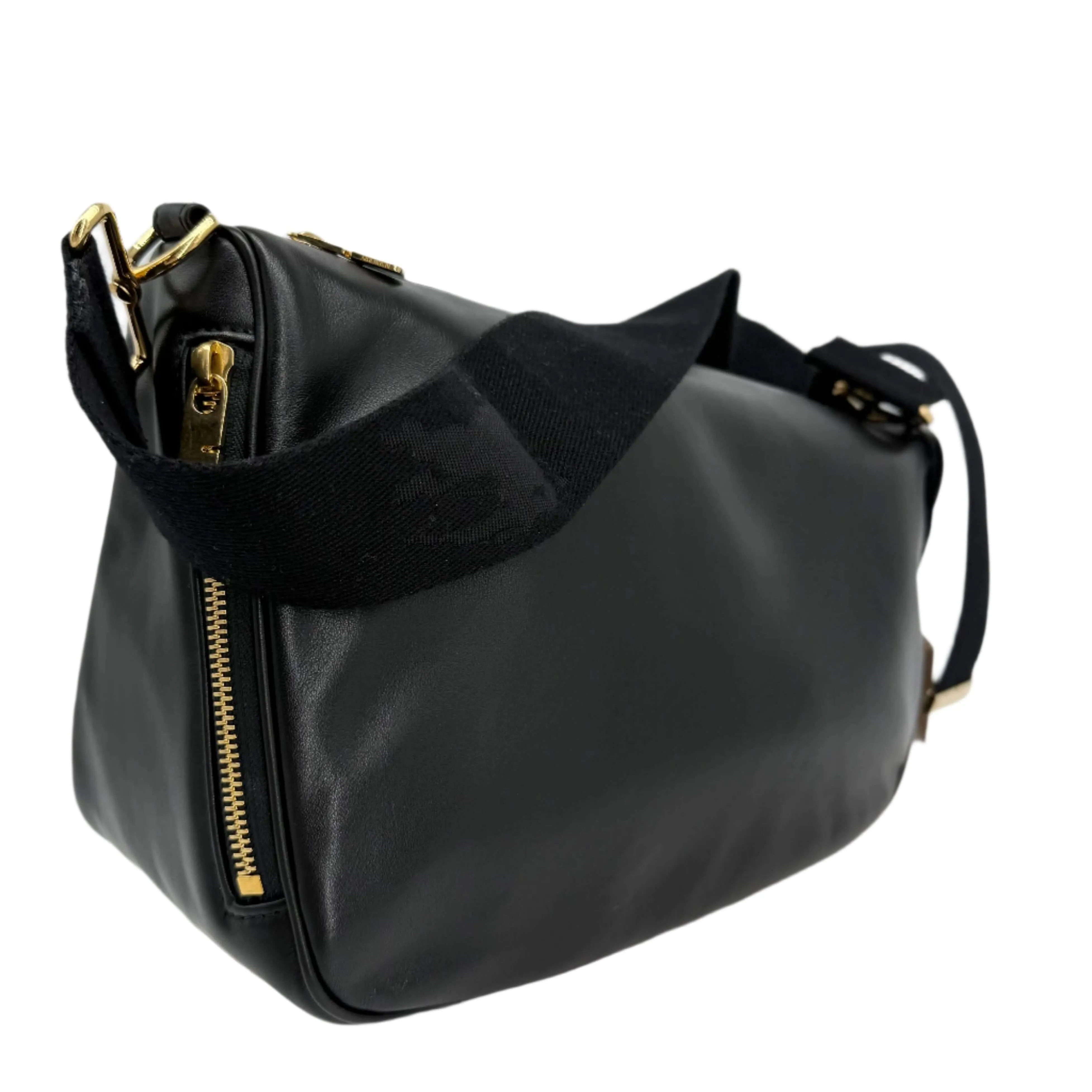 Burberry Medium Shield Messenger Bag in Black – Authentic Pre-Owned