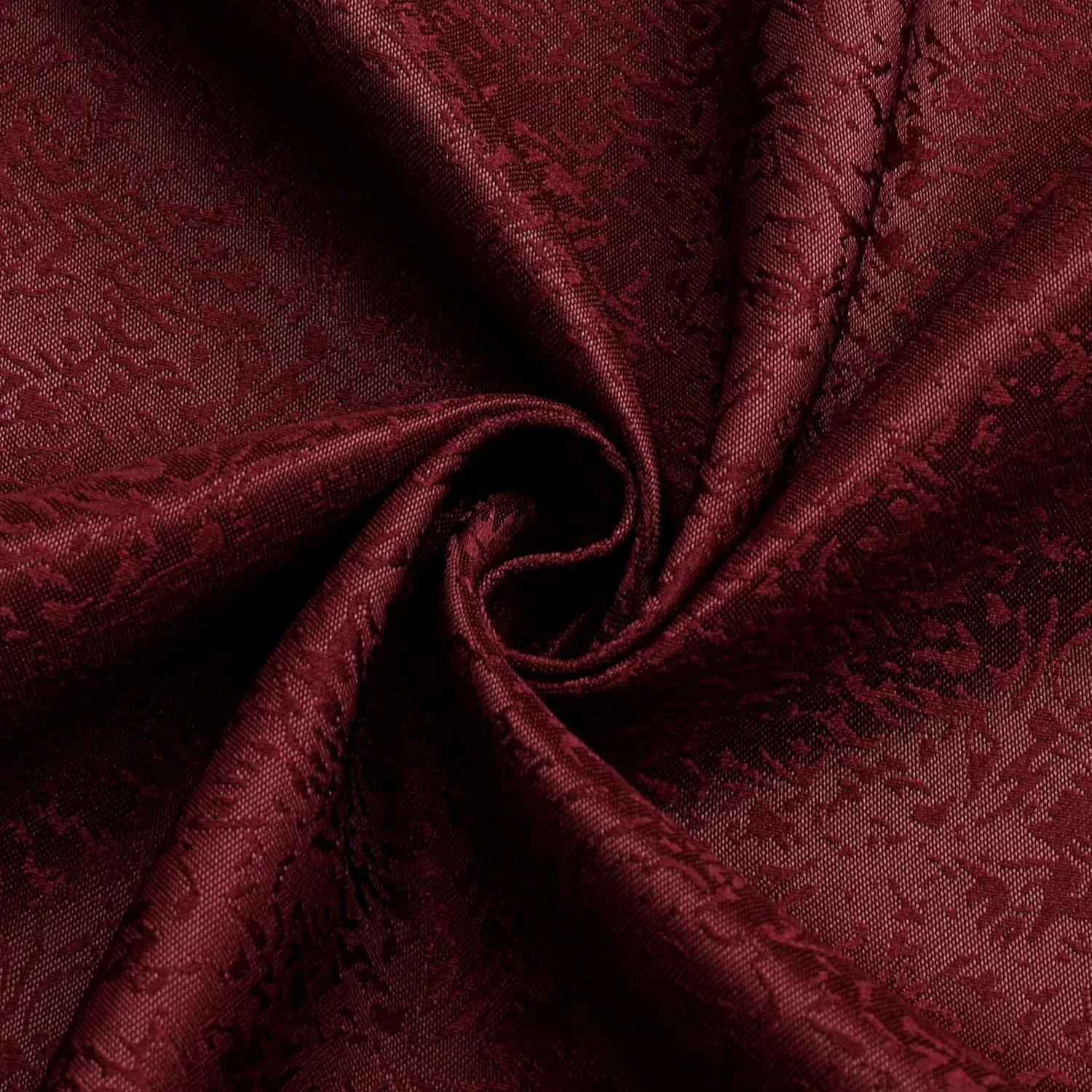 Burgundy Jacquard Rectangle Tablecloth Exquisite Grain Design Waterproof and Wrinkle Resistant Table Cloth for Indoor Outdoor Parties Kitchen Dinning Room 60 Inch by 120 Inch