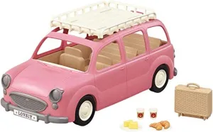 Calico Critters Family Picnic Van for Dolls - Toy Vehicle Seats up to 10 Collectible Figures!