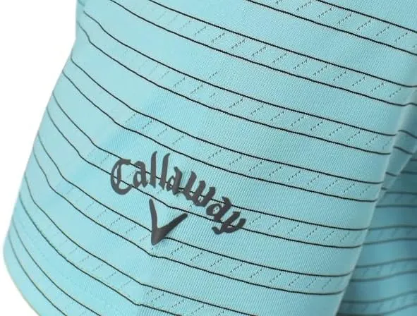 Callaway Golf Fine Line Ventilated Stripe Polo