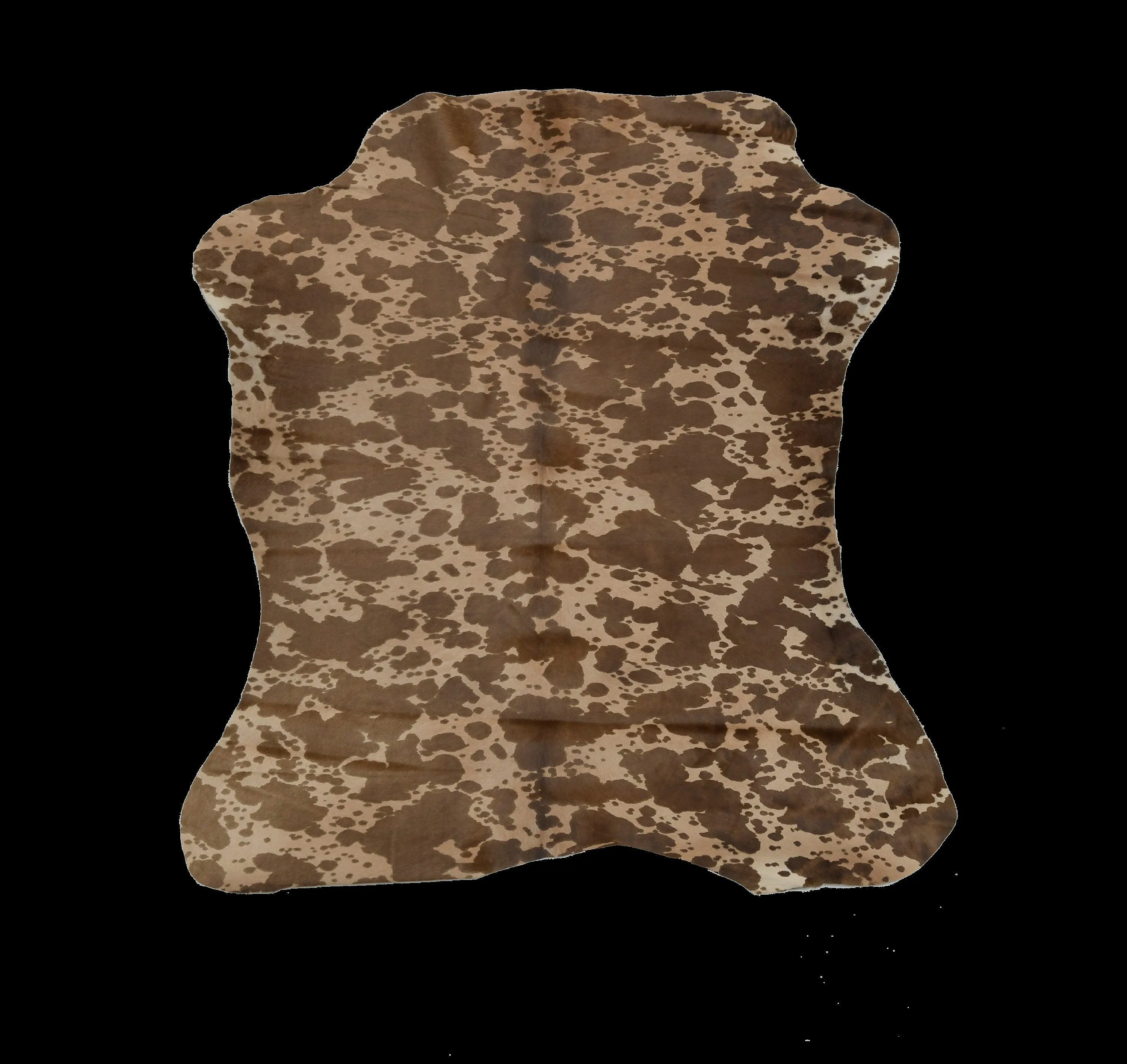 Camel Cow Patterned Ponyskin