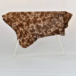 Camel Cow Patterned Ponyskin