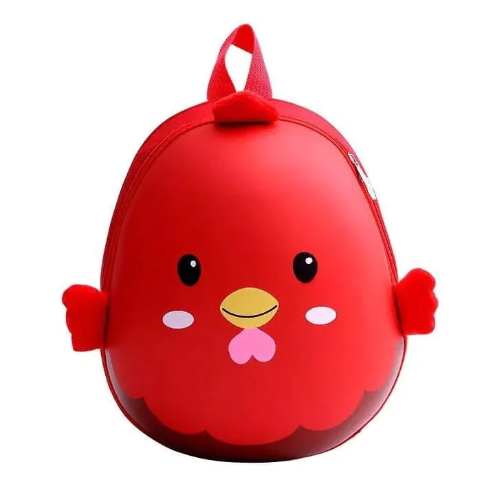 Cartoon Egg Shaped Kids Knapsacks