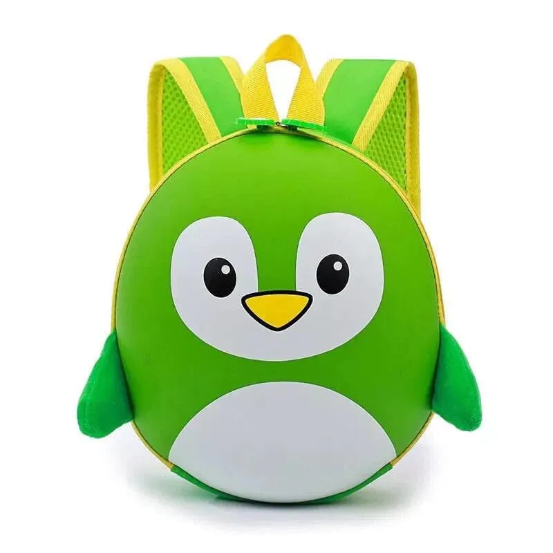 Cartoon Egg Shaped Kids Knapsacks
