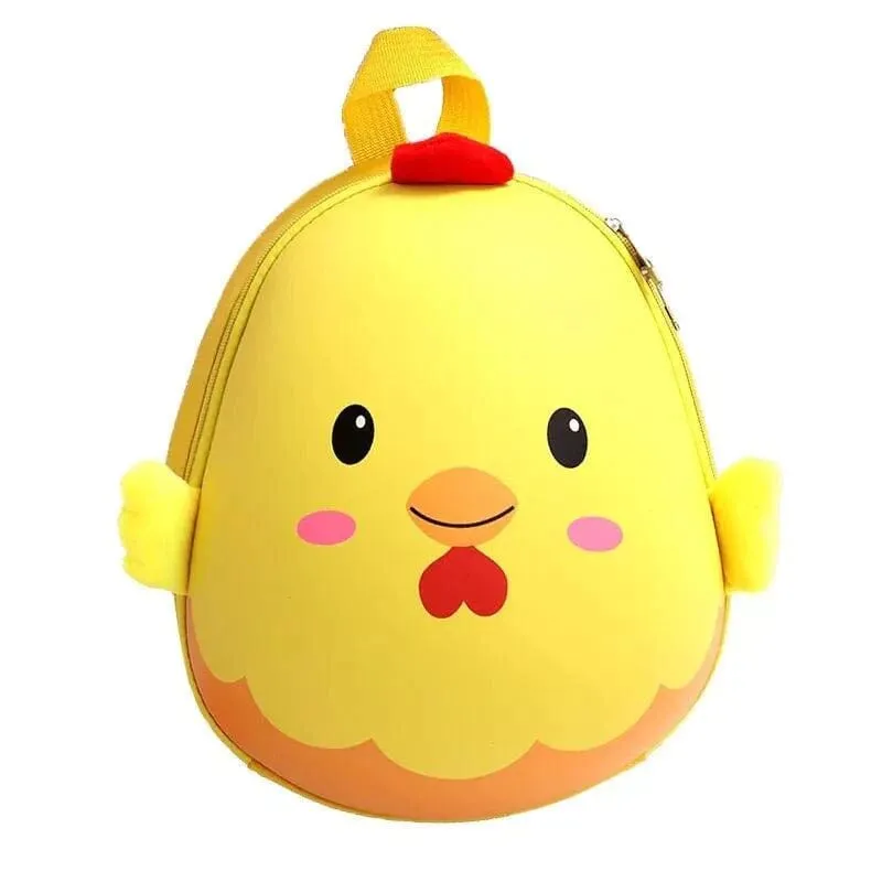 Cartoon Egg Shaped Kids Knapsacks
