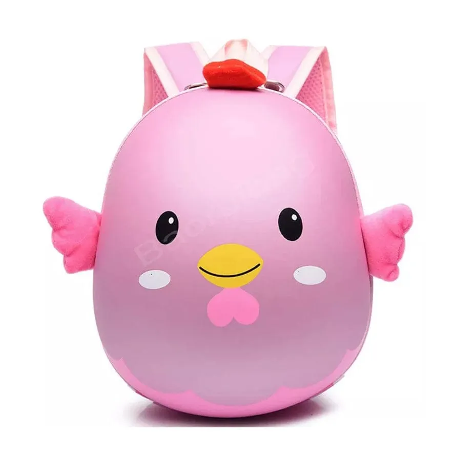 Cartoon Egg Shaped Kids Knapsacks