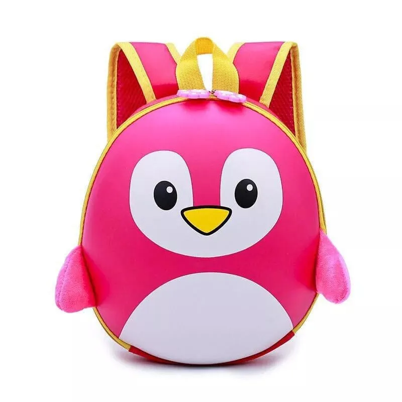 Cartoon Egg Shaped Kids Knapsacks