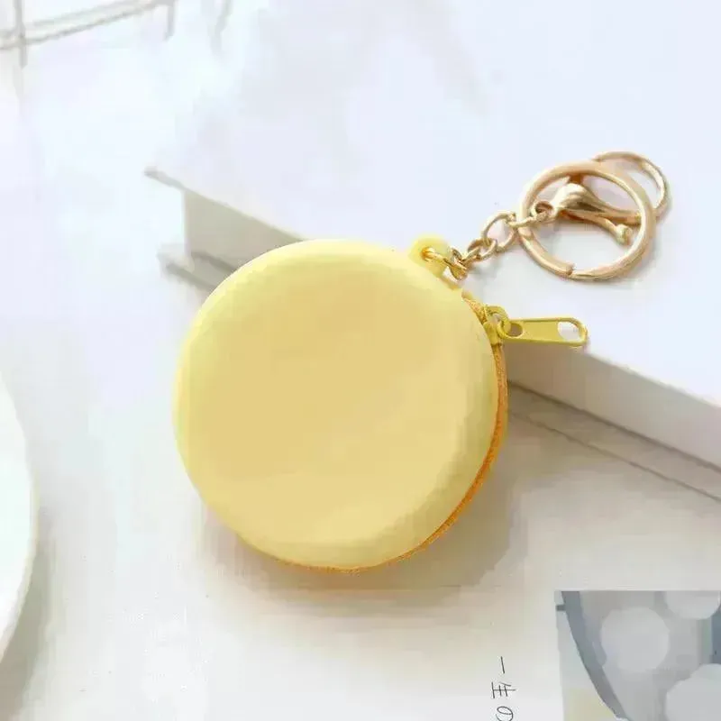 Cartoon Silicon Colorful Bag Key Chain