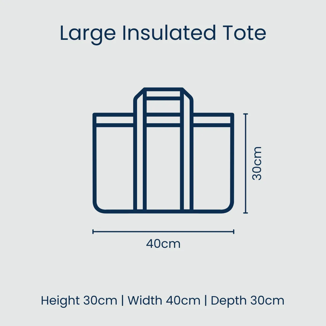 Chains Large Insulated Tote