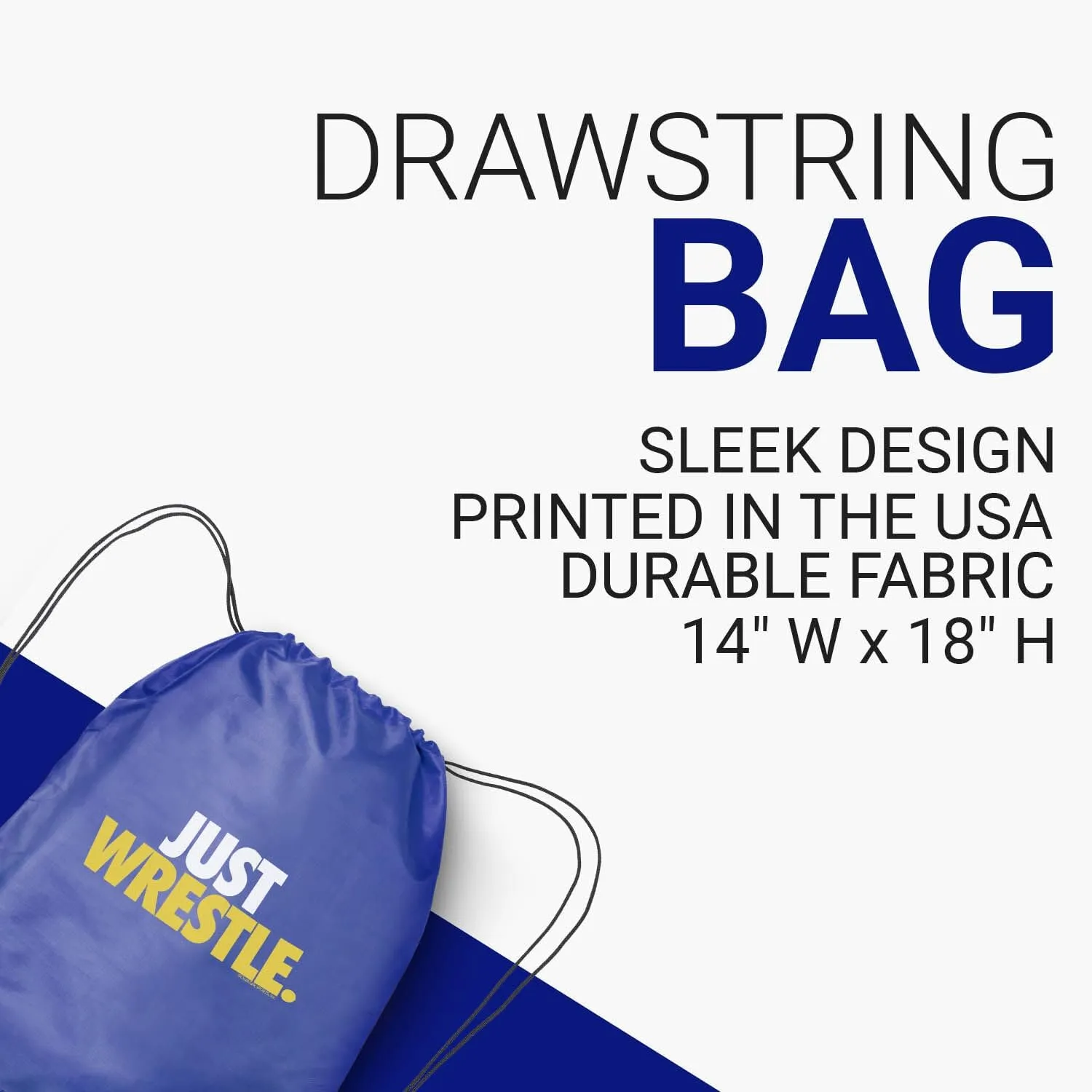 ChalkTalkSPORTS Wrestling Sport Pack Cinch Sack | Just Wrestle